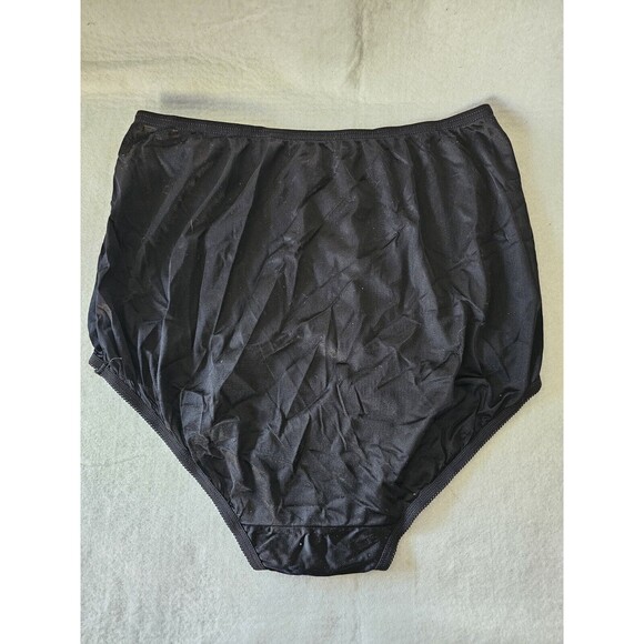 Vanity Fair Panties Womens Black Perfectly Yours Brief Style 15712 Size 7  Large - Picture 3 of 7